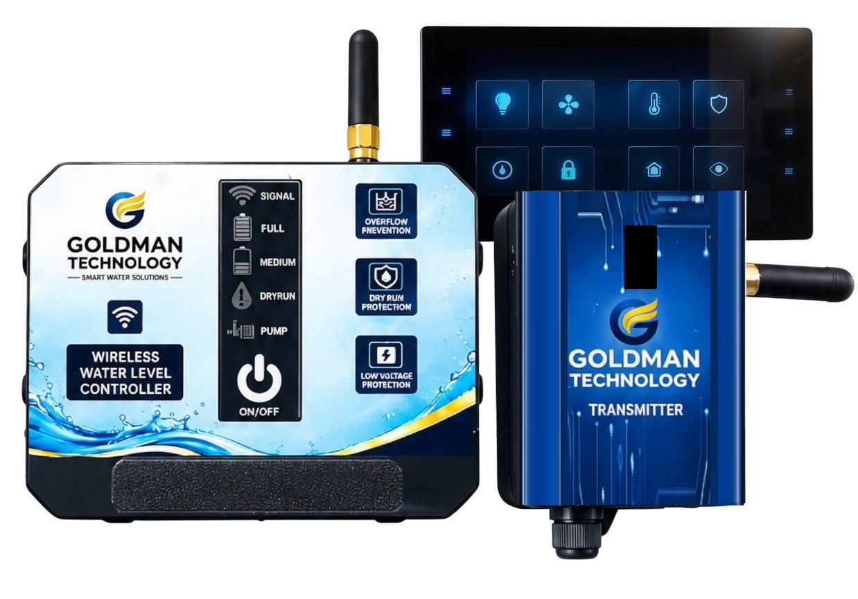 Wireless water level controller and sensor